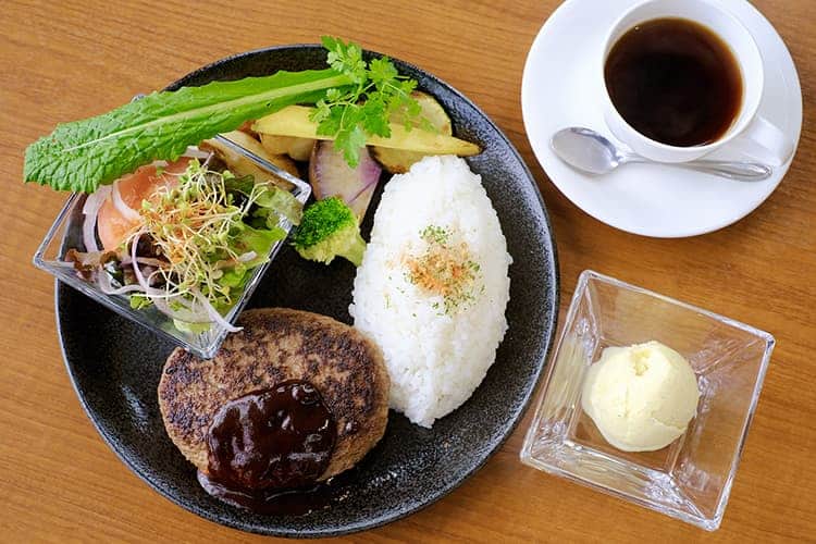 ハンバーグプレート